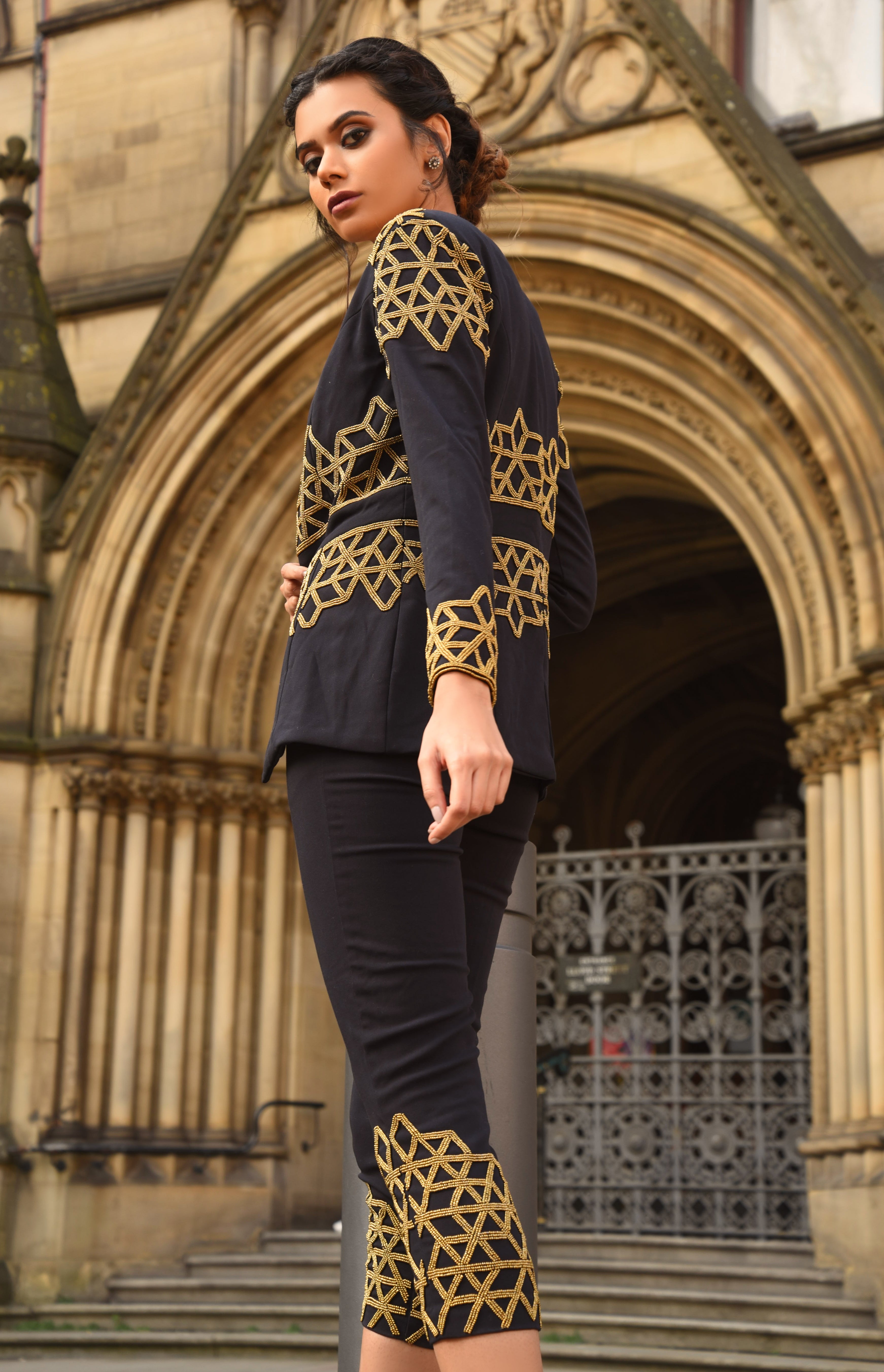 MEHRAULI BEADED BLAZER - Aarabhi