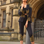 MEHRAULI BEADED TROUSERS - Aarabhi