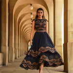 EMPIRE EMBELLISHED MAXI DRESS - Aarabhi