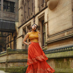 EMPIRE EMBELLISHED MAXI SKIRT - Aarabhi