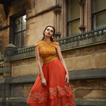 EMPIRE EMBELLISHED MAXI SKIRT - Aarabhi