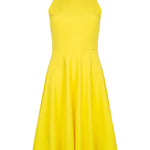 Bright yellow summer dress