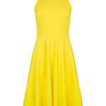 Bright yellow summer dress